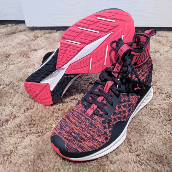 puma ignite womens green